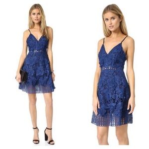 LOVER + FRIENDS  Bellini Blie 3D  dress  SIZE: SMALL
